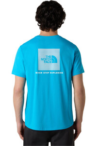 The North Face camiseta montaña manga corta hombre M 24/7 BOX NSE SS TEE vista trasera