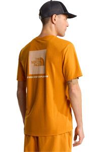 The North Face camiseta montaña manga corta hombre M 24/7 BOX NSE SS TEE vista trasera
