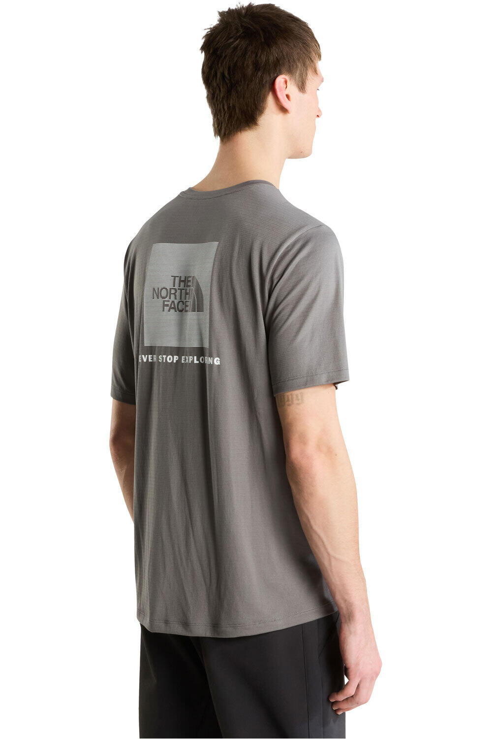 The North Face camiseta montaña manga corta hombre M 24/7 BOX NSE SS TEE vista trasera