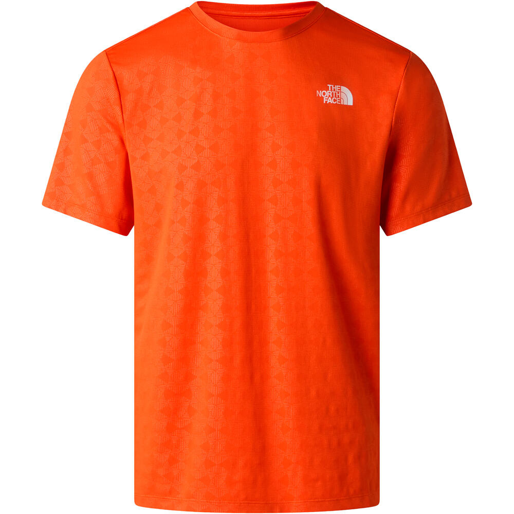 The North Face camiseta montaña manga corta hombre M 24/7 PENTADOME EMBOSSED REG SHORT SLEE 03