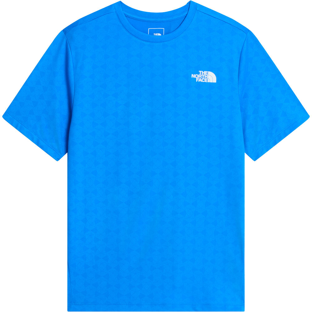 The North Face camiseta montaña manga corta hombre M 24/7 PENTADOME EMBOSSED REG SS TEE vista detalle