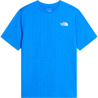 The North Face camiseta montaña manga corta hombre M 24/7 PENTADOME EMBOSSED REG SS TEE vista detalle