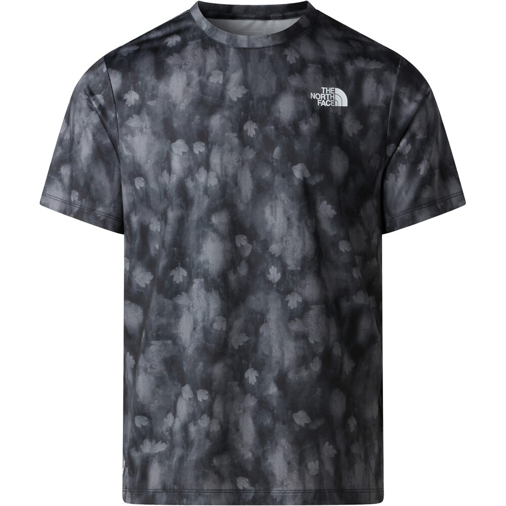 The North Face camiseta montaña manga corta hombre M 24/7 SHORT SLEEVE T-SHIRT REG-PRINT vista frontal