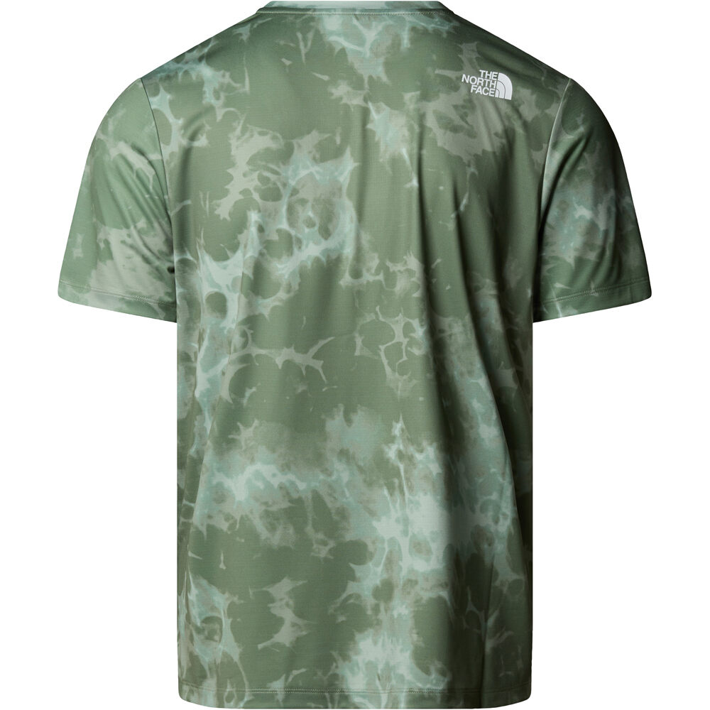 The North Face camiseta montaña manga corta hombre M 24/7 SHORT SLEEVES REGULAR TEE-PRINT vista trasera