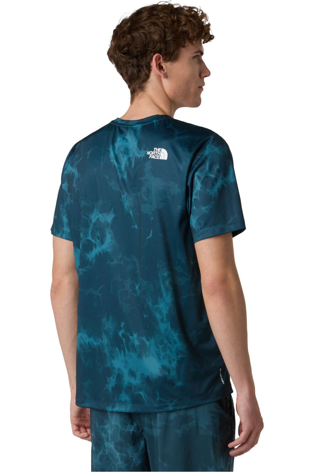 The North Face camiseta montaña manga corta hombre M 24/7 SHORT SLEEVES REGULAR TEE-PRINT vista trasera