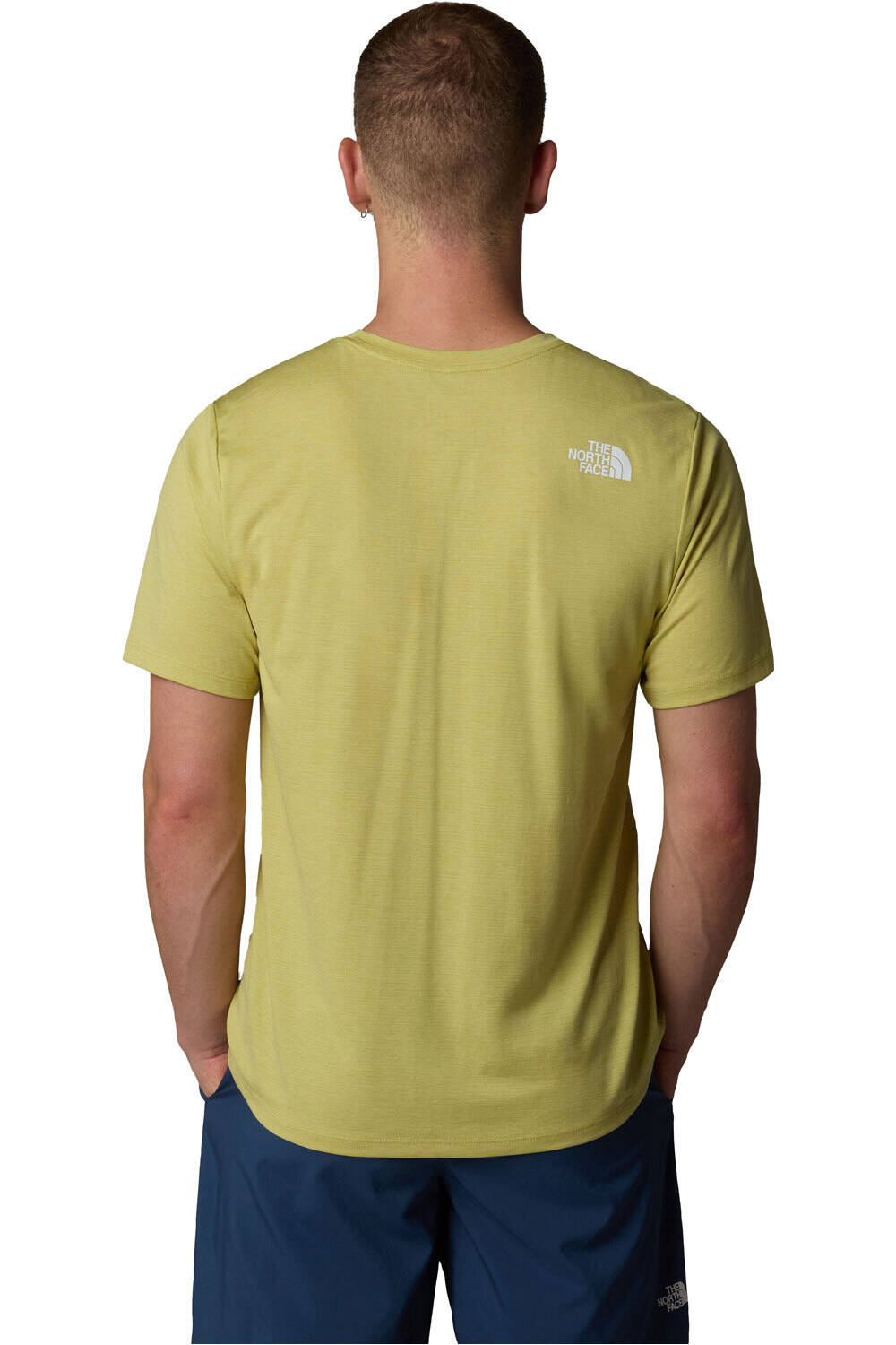 The North Face camiseta montaña manga corta hombre M 24/7 S/S MA GRAPHIC vista trasera