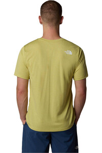 The North Face camiseta montaña manga corta hombre M 24/7 S/S MA GRAPHIC vista trasera