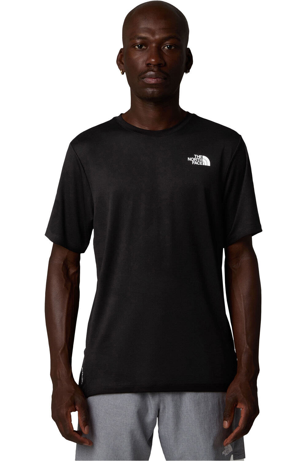 The North Face camiseta montaña manga corta hombre M 24/7 S/S REDBOX TEE REG vista frontal