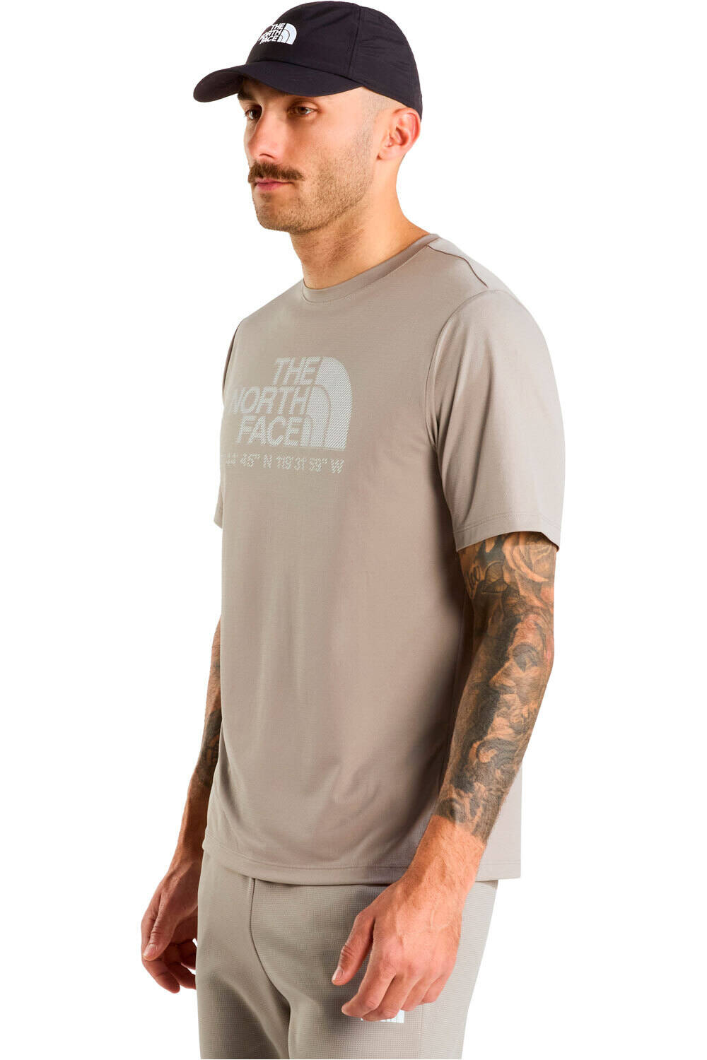 The North Face camiseta montaña manga corta hombre M 24/7 S/S TEE LOGO GRAPHIC REG vista frontal