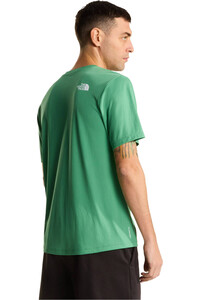 The North Face camiseta montaña manga corta hombre M 24/7 S/S TEE LOGO GRAPHIC REG vista trasera