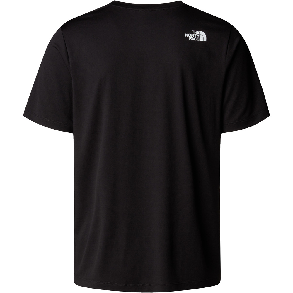 The North Face camiseta montaña manga corta hombre M 24/7 S/S TEE LOGO GRAPHIC REG vista trasera
