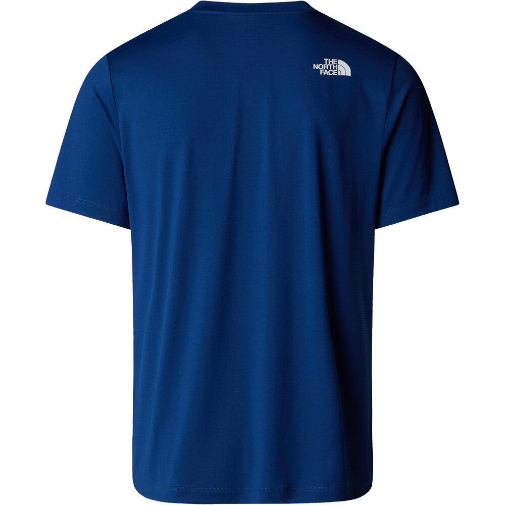 The North Face camiseta montaña manga corta hombre M 24/7 S/S TEE REG GRAPHIC vista trasera