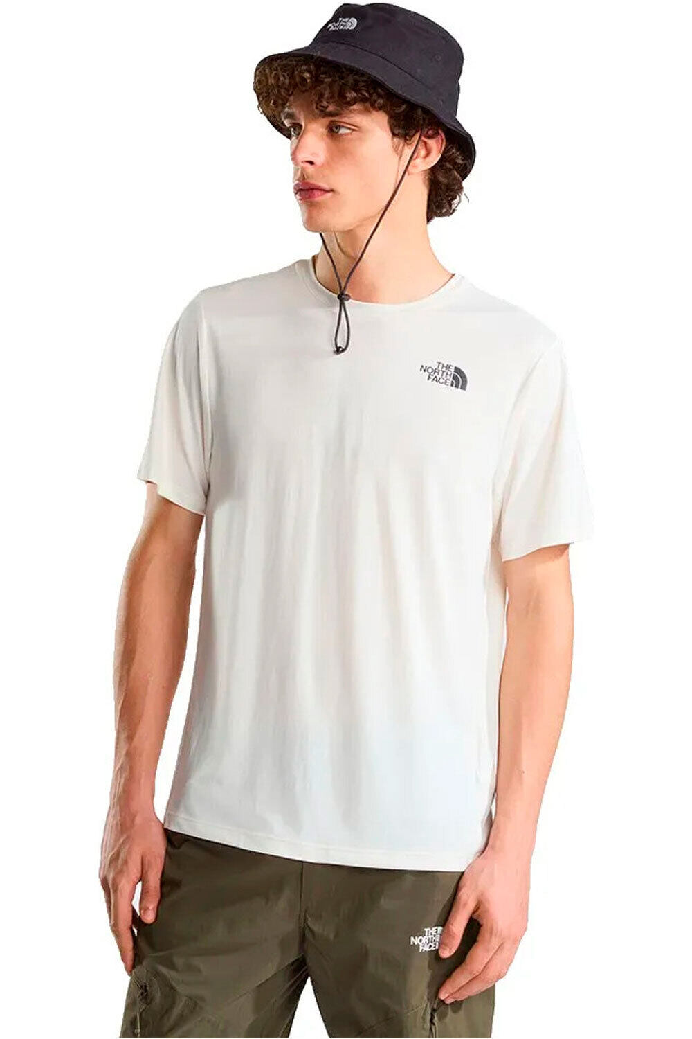The North Face camiseta montaña manga corta hombre M 24/7 S/S TEE REG vista frontal