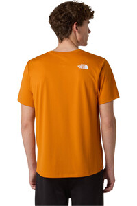 The North Face camiseta montaña manga corta hombre M 24/7 S/S TEE REG vista trasera
