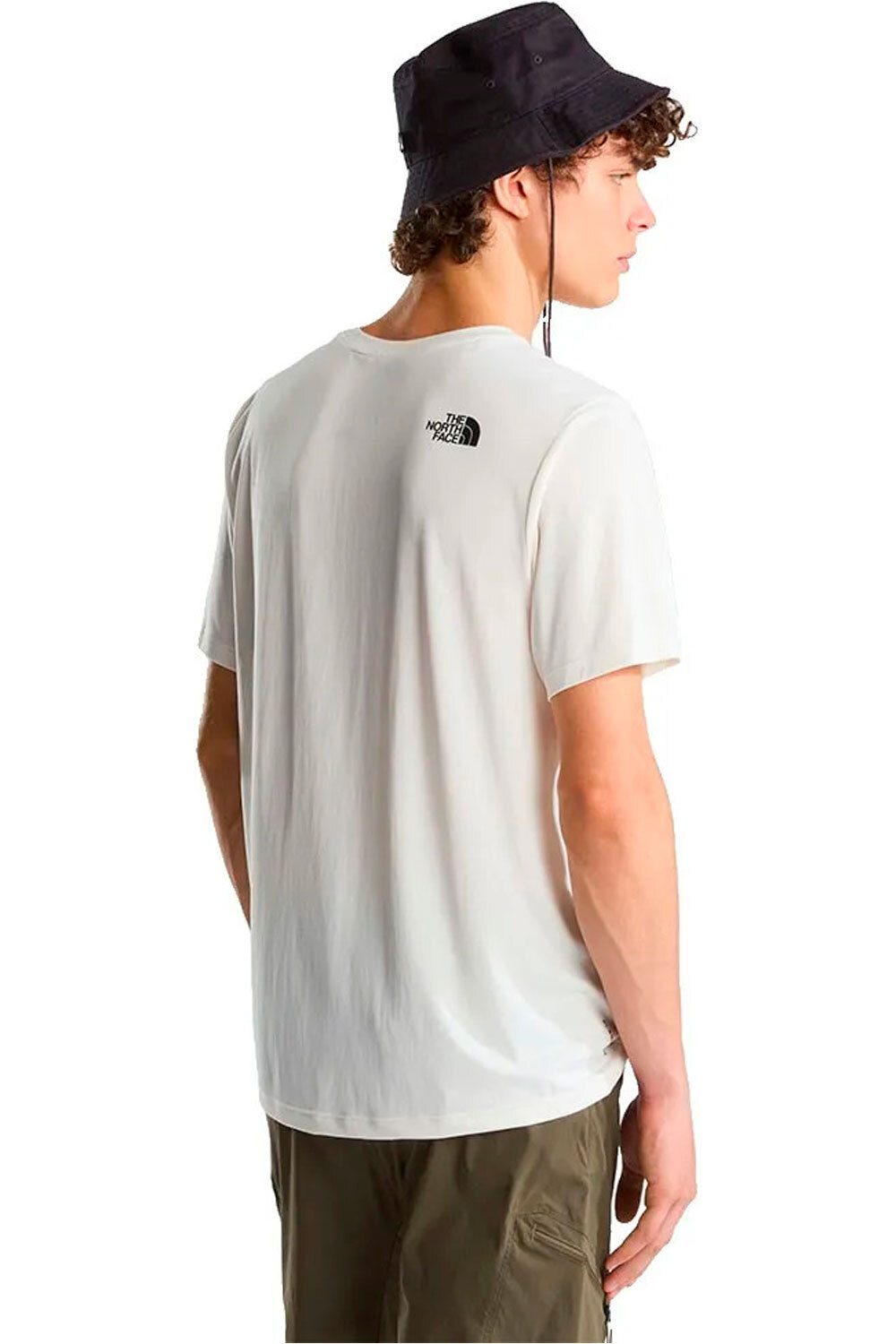The North Face camiseta montaña manga corta hombre M 24/7 S/S TEE REG vista trasera