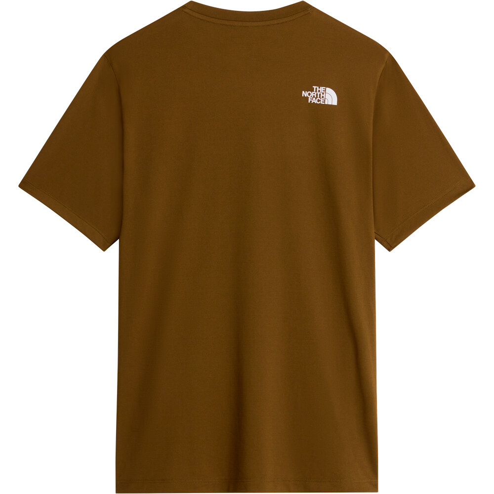 The North Face camiseta montaña manga corta hombre M 24/7 T-SHIRT REFLECTIVE SEED - GRAPHIC 03