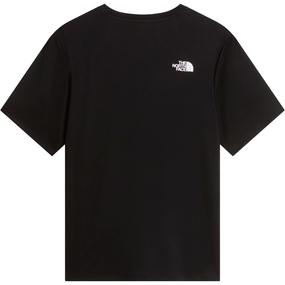 The North Face camiseta montaña manga corta hombre M 24/7 T-SHIRT REFLECTIVE SEED - GRAPHIC 03