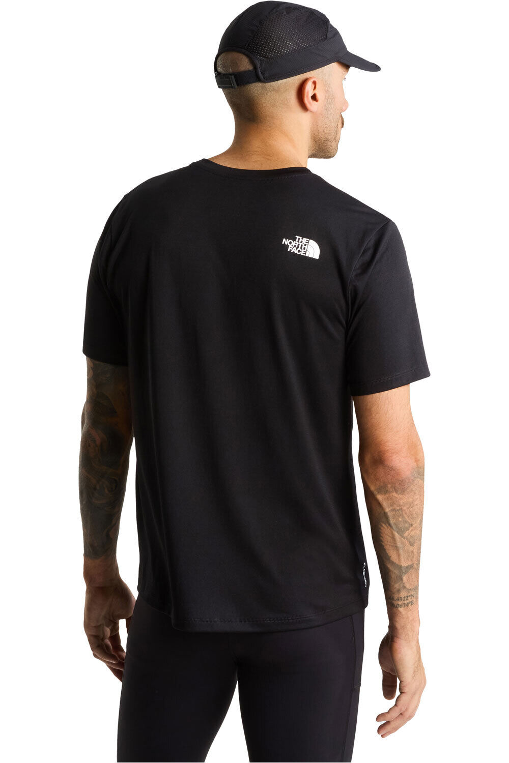 The North Face camiseta montaña manga corta hombre M 24/7 T-SHIRT REFLECTIVE SEED - GRAPHIC vista trasera