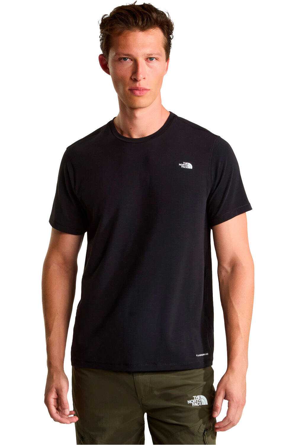 The North Face camiseta montaña manga corta hombre M ADVENTURE TEE vista frontal