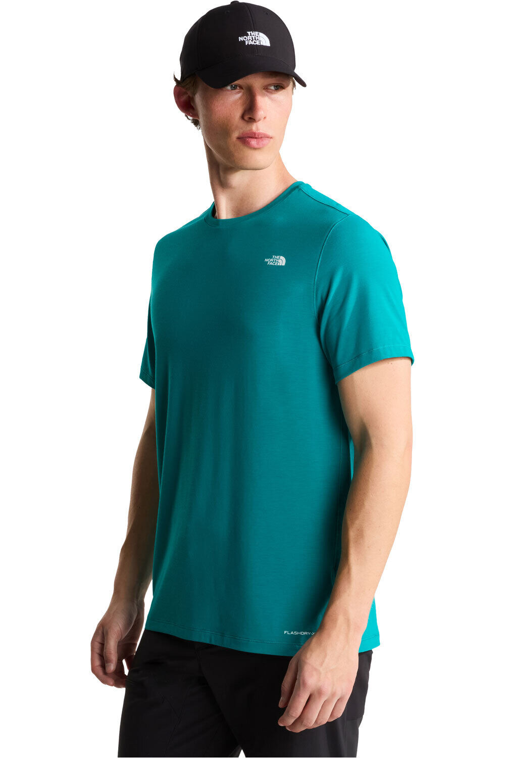 The North Face camiseta montaña manga corta hombre M ADVENTURE TEE vista frontal