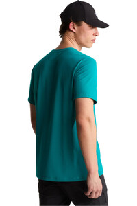 The North Face camiseta montaña manga corta hombre M ADVENTURE TEE vista trasera
