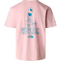 The North Face camiseta montaña manga corta hombre M ALIEN  RELAXED SHORT SLEEVE TEE-GRAPHI 03