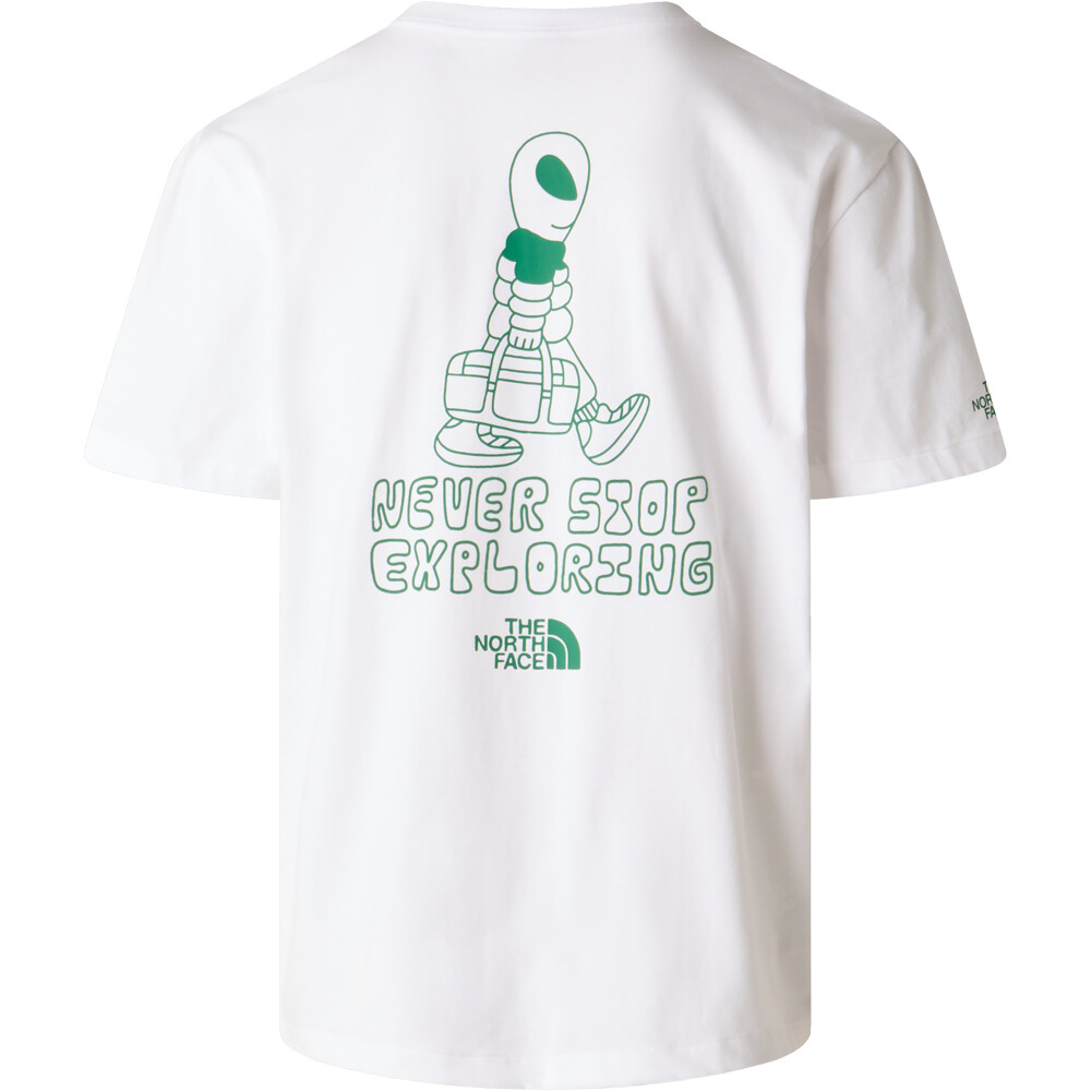The North Face camiseta montaña manga corta hombre M ALIEN  RELAXED SHORT SLEEVE TEE-GRAPHI 03