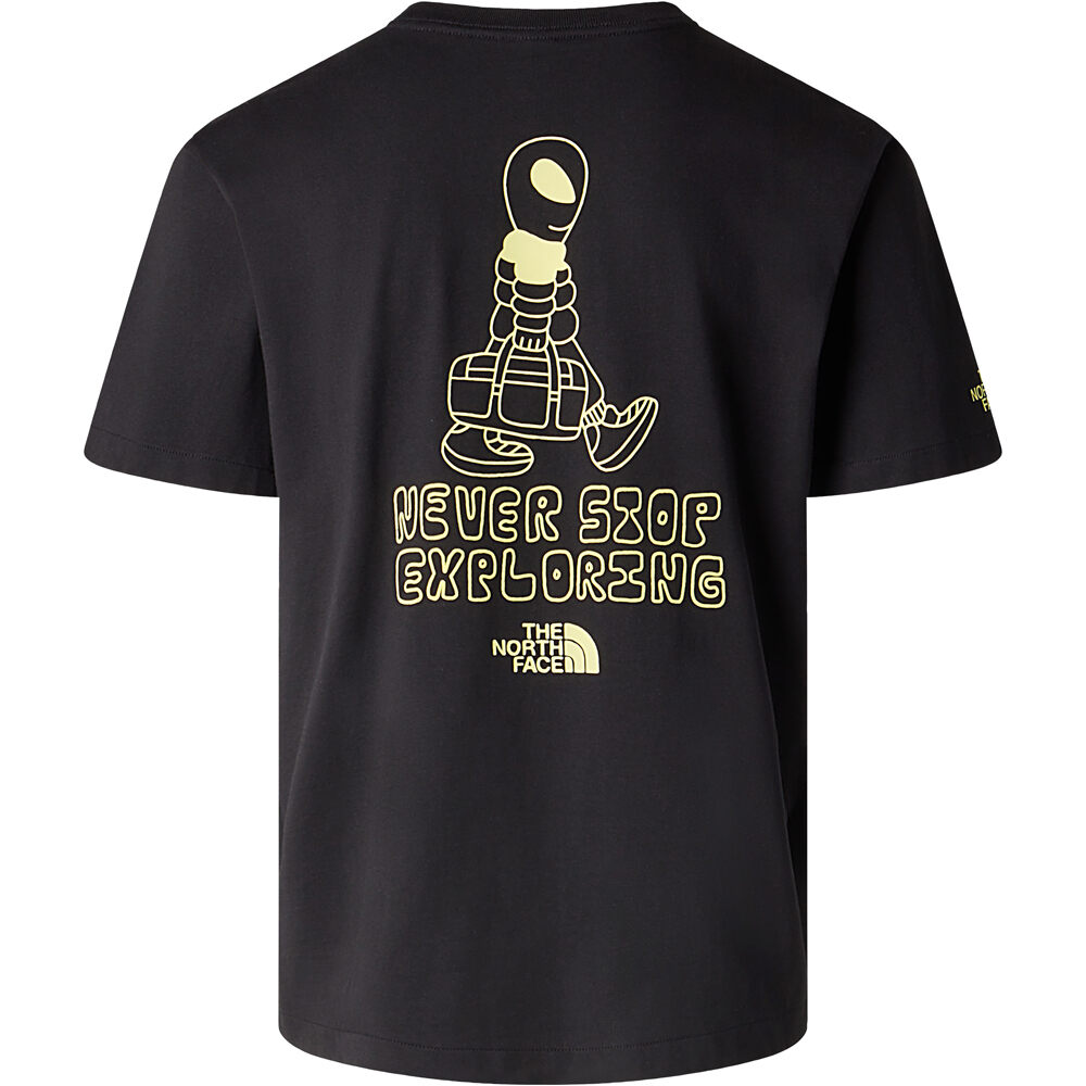 The North Face camiseta montaña manga corta hombre M ALIEN  RELAXED SHORT SLEEVE TEE-GRAPHI 03