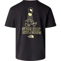 The North Face camiseta montaña manga corta hombre M ALIEN  RELAXED SHORT SLEEVE TEE-GRAPHI 03