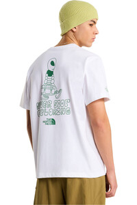 The North Face camiseta montaña manga corta hombre M ALIEN  RELAXED SHORT SLEEVE TEE-GRAPHI vista trasera