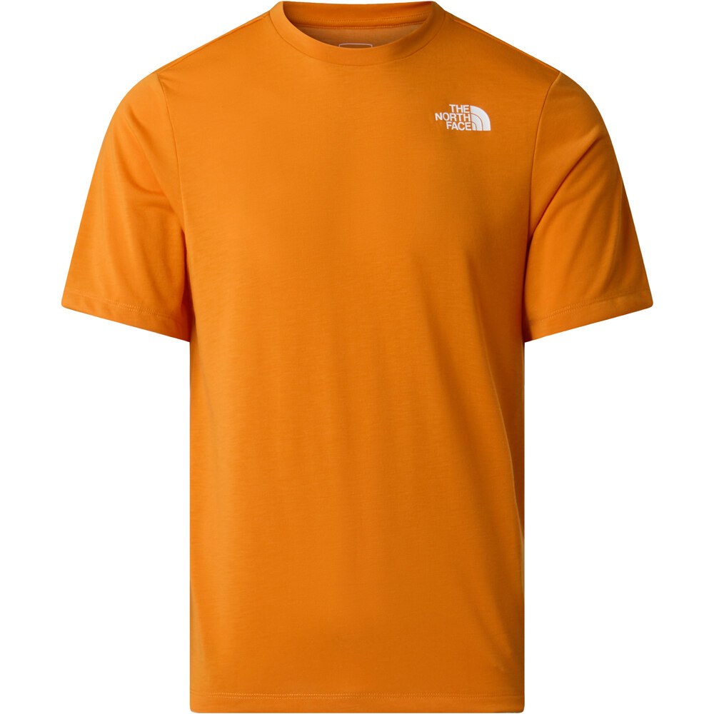 The North Face camiseta montaña manga corta hombre M BITMAP LOGO SHORT SLEEVES TEE-GRAPHIC vista detalle