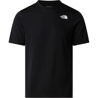 The North Face camiseta montaña manga corta hombre M BITMAP SILHOUETTE SHORT SLEEVES TEE-GR vista frontal