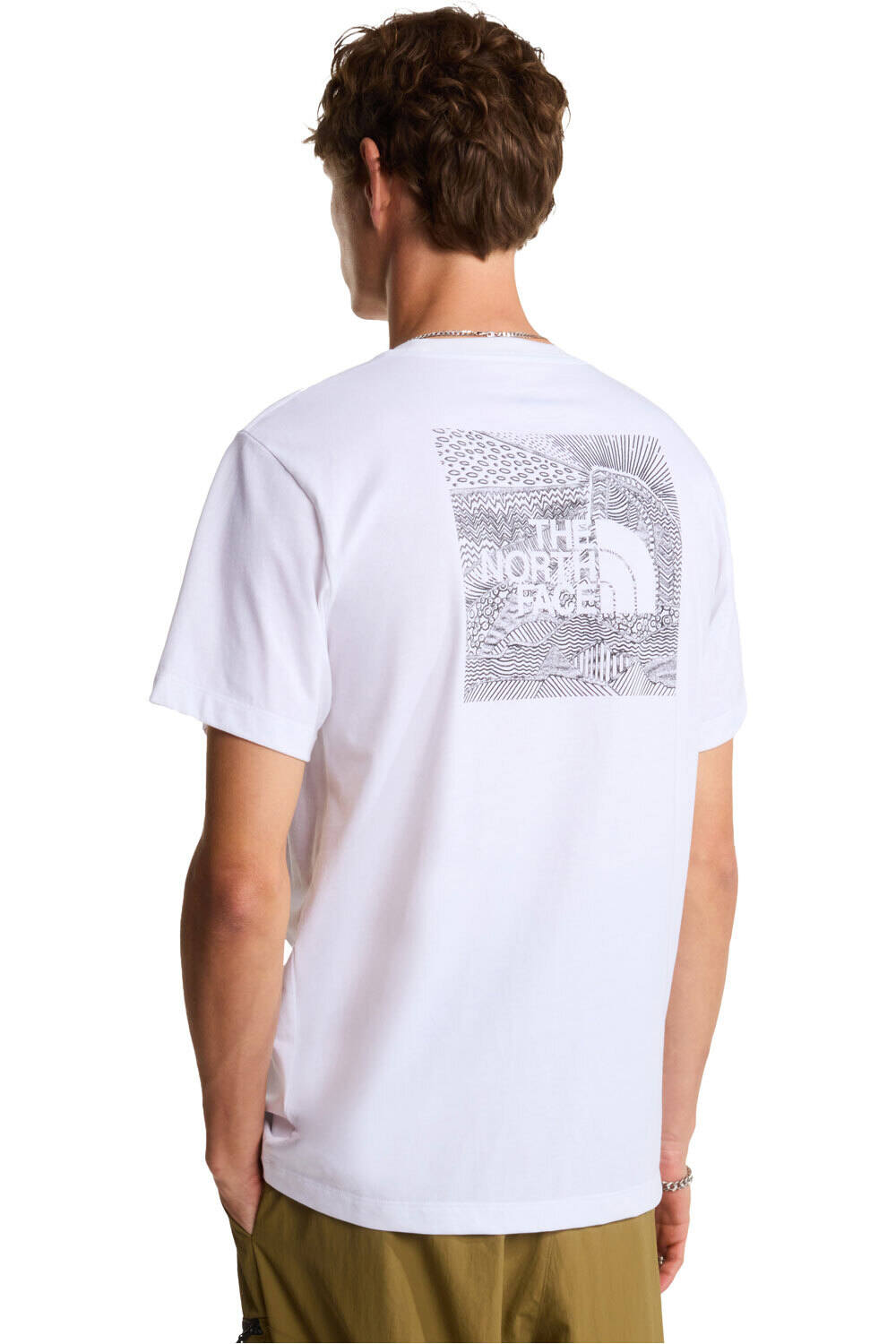 The North Face camiseta montaña manga corta hombre M BOX NSE CELEBRATION REG SS TEE vista trasera