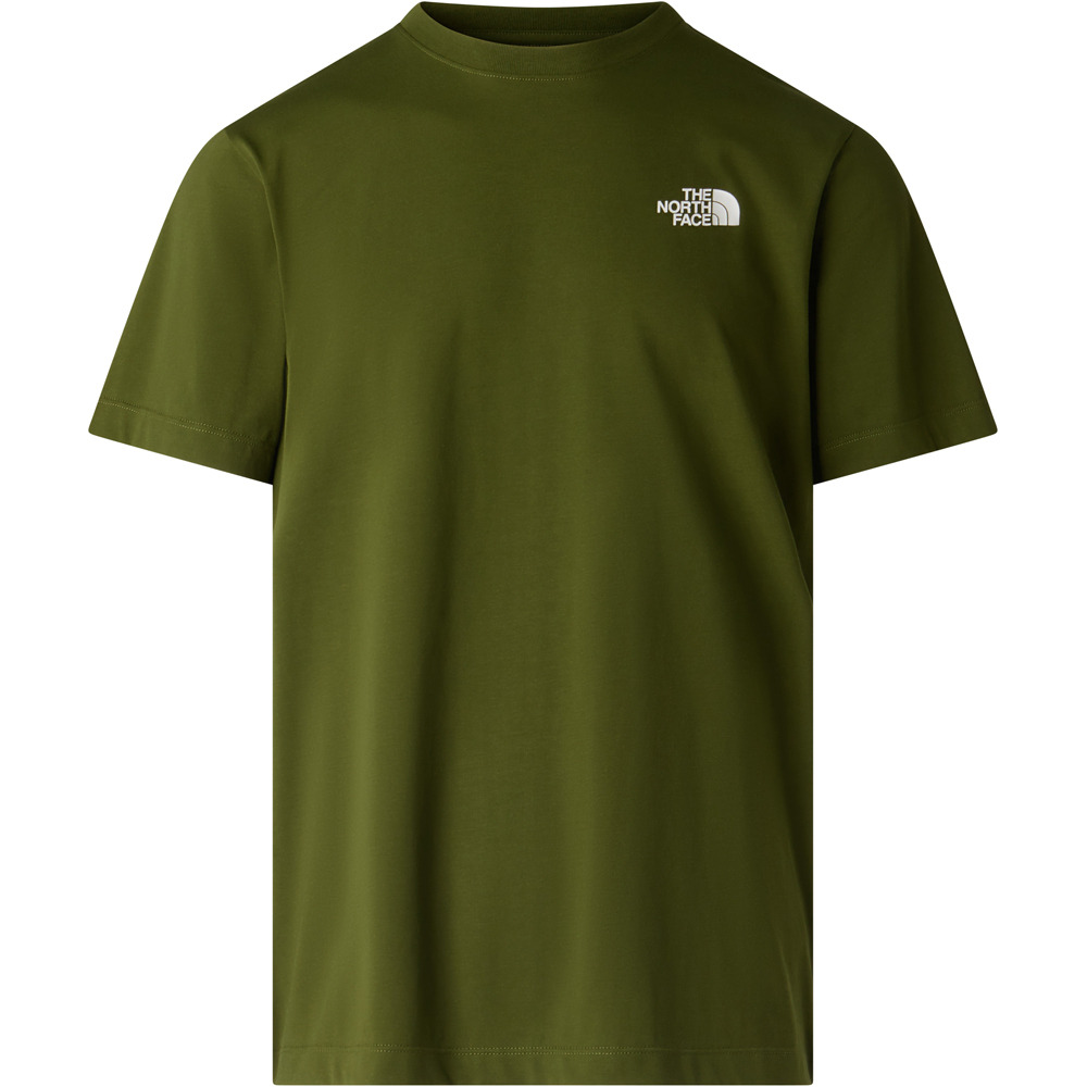 The North Face camiseta montaña manga corta hombre M BOX NSE CELEBRATION REGULAR SHORT SLEE vista detalle