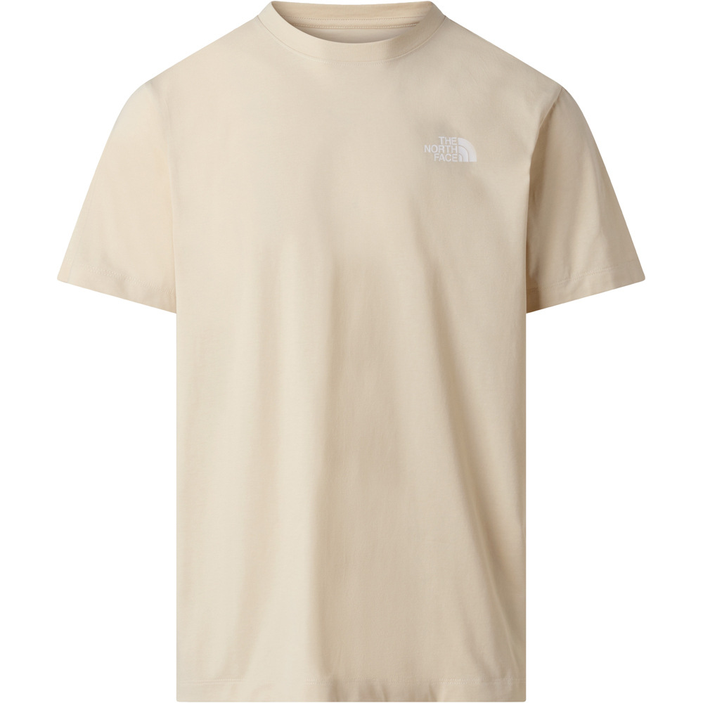 The North Face camiseta montaña manga corta hombre M BOX NSE CELEBRATION REGULAR SHORT SLEE vista detalle