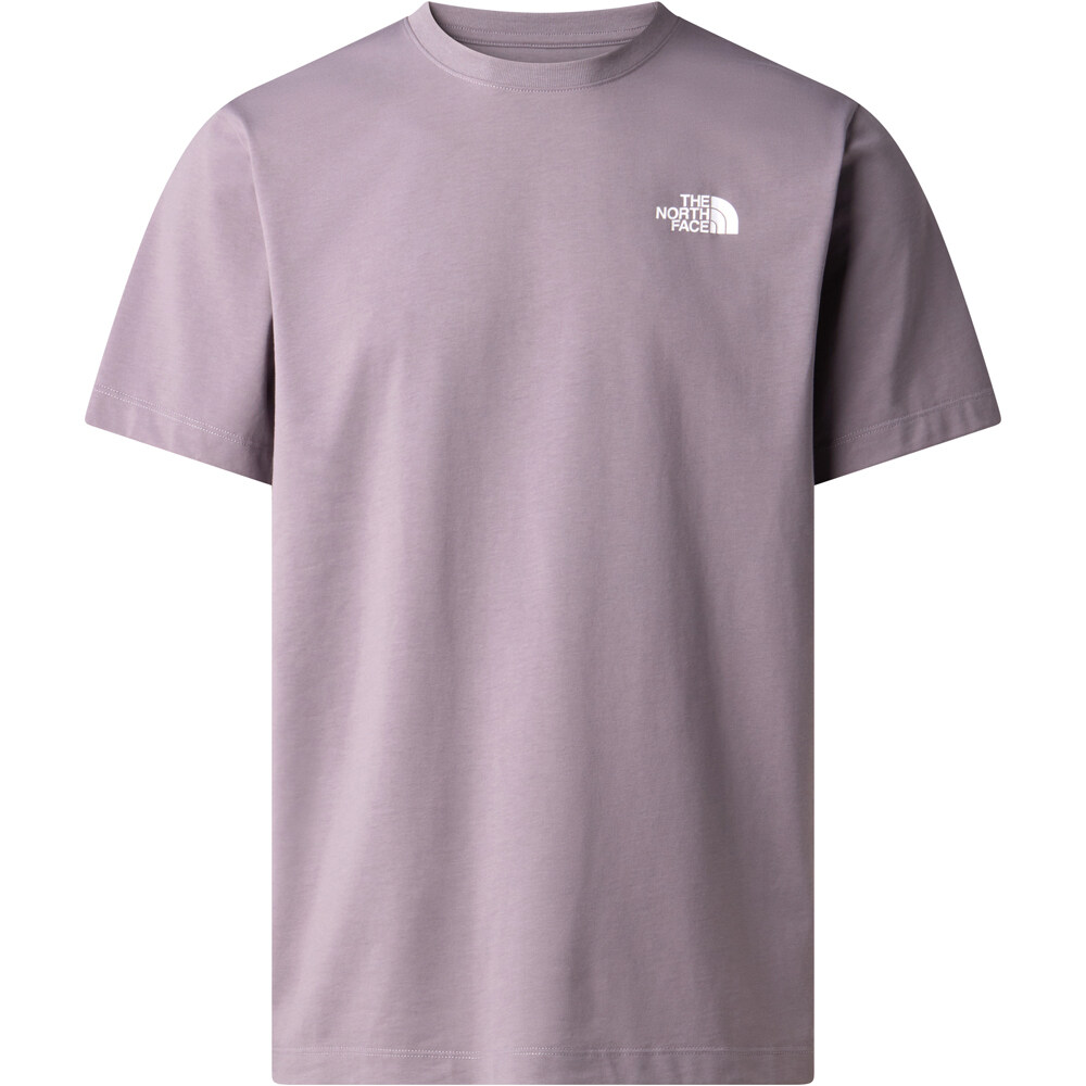 The North Face camiseta montaña manga corta hombre M BOX NSE CELEBRATION REGULAR SHORT SLEE vista detalle