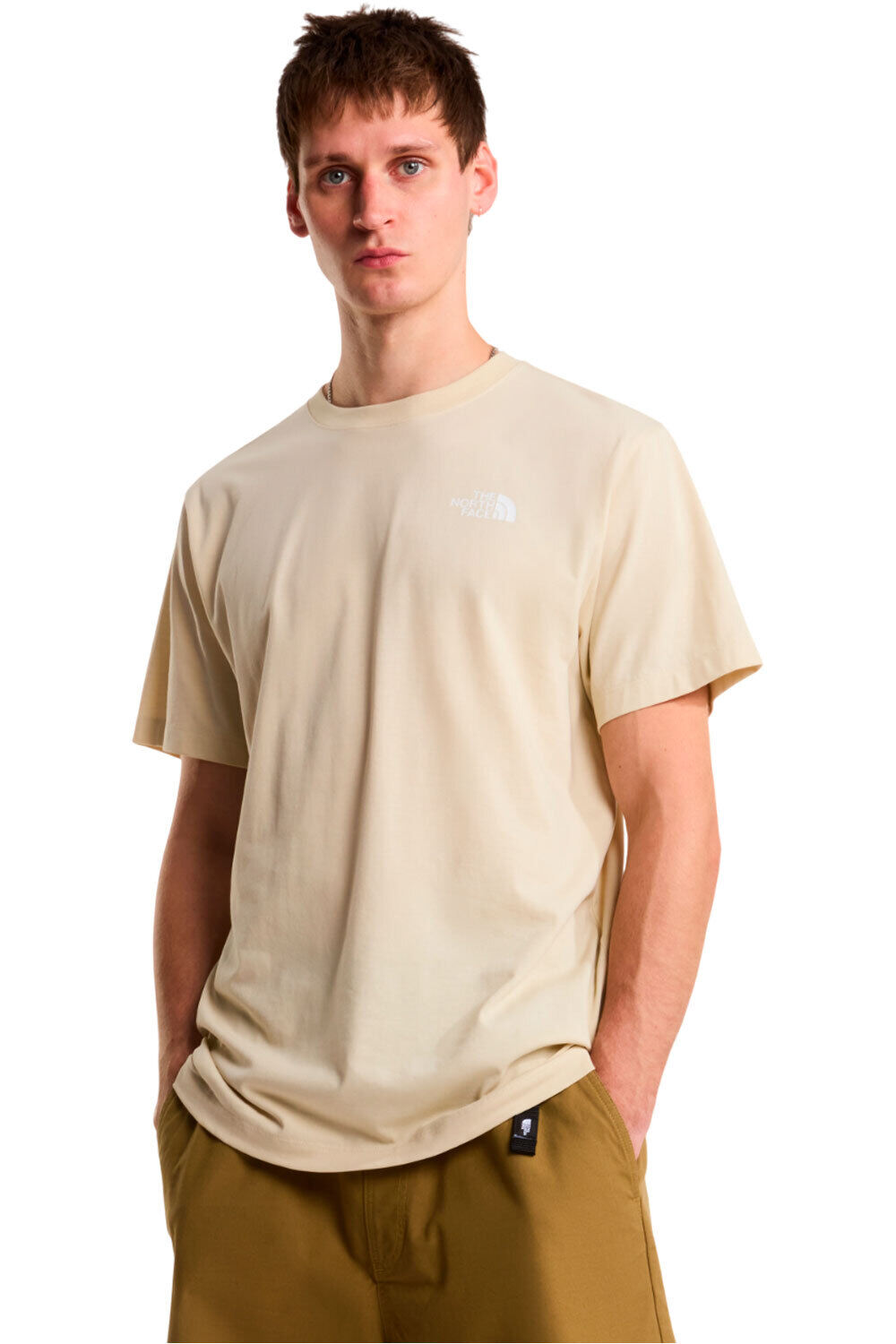 The North Face camiseta montaña manga corta hombre M BOX NSE CELEBRATION REGULAR SHORT SLEE vista frontal