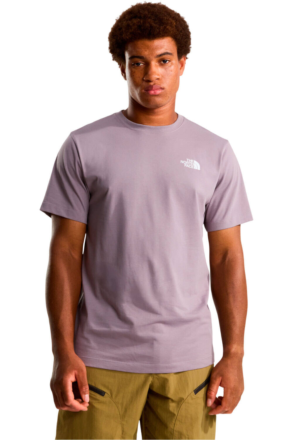 The North Face camiseta montaña manga corta hombre M BOX NSE CELEBRATION REGULAR SHORT SLEE vista frontal