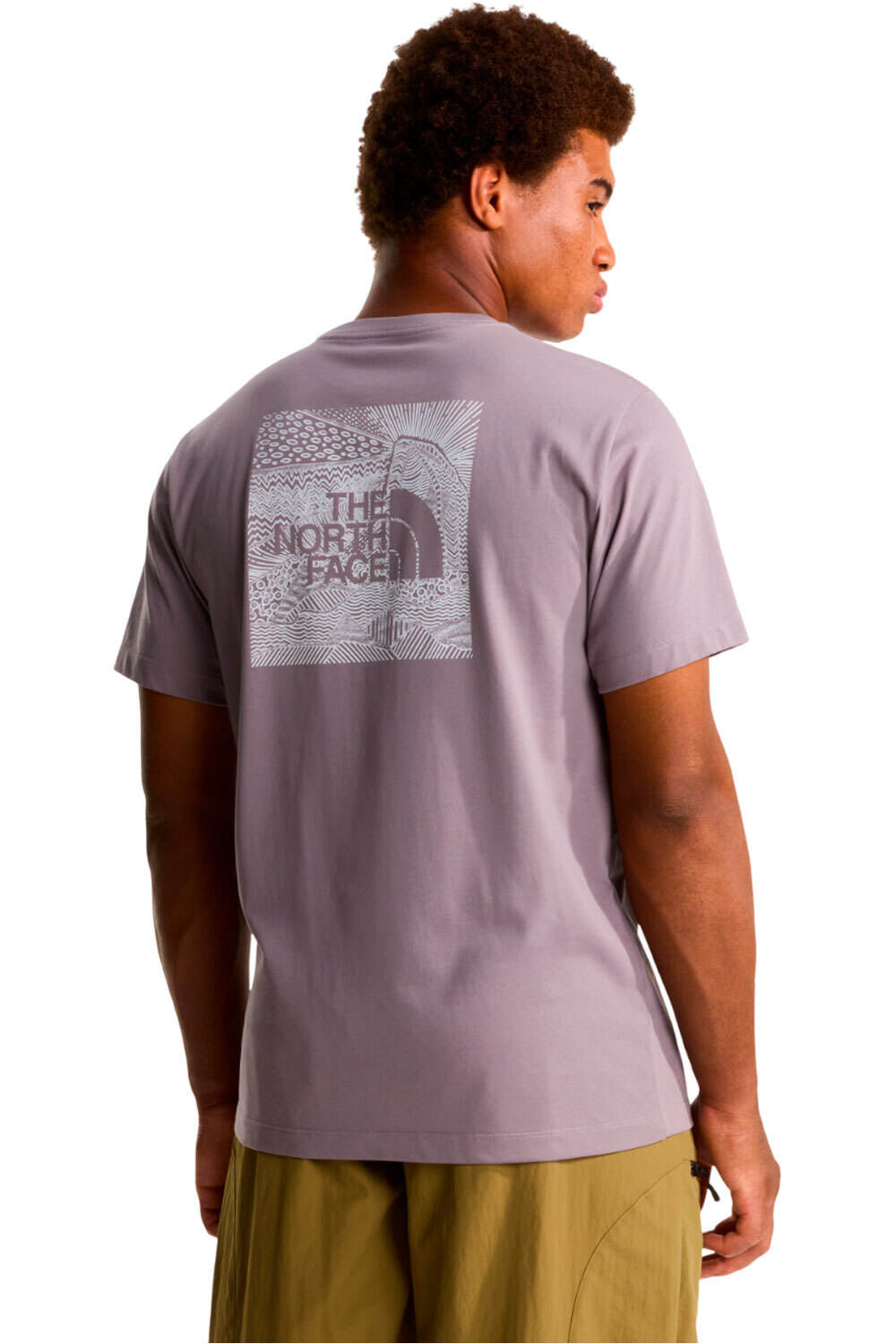 The North Face camiseta montaña manga corta hombre M BOX NSE CELEBRATION REGULAR SHORT SLEE vista trasera