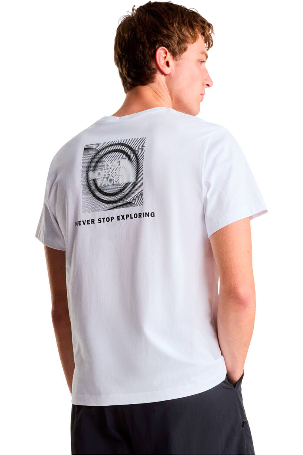 The North Face camiseta montaña manga corta hombre M BOX NSE ENERGY REGULAR SHORT SLEEVE TE vista trasera