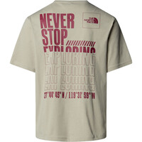 The North Face camiseta montaña manga corta hombre M COORDINATES RELAXED SS TEE 03