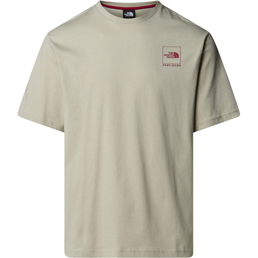 The North Face camiseta montaña manga corta hombre M COORDINATES RELAXED SS TEE vista detalle
