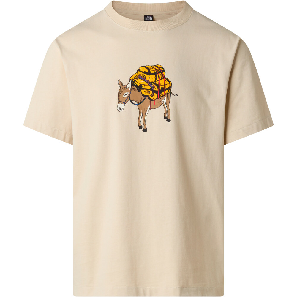 The North Face camiseta montaña manga corta hombre M DONKEY TAXI RELAXED SHORT SLEEVE TEE-G vista detalle