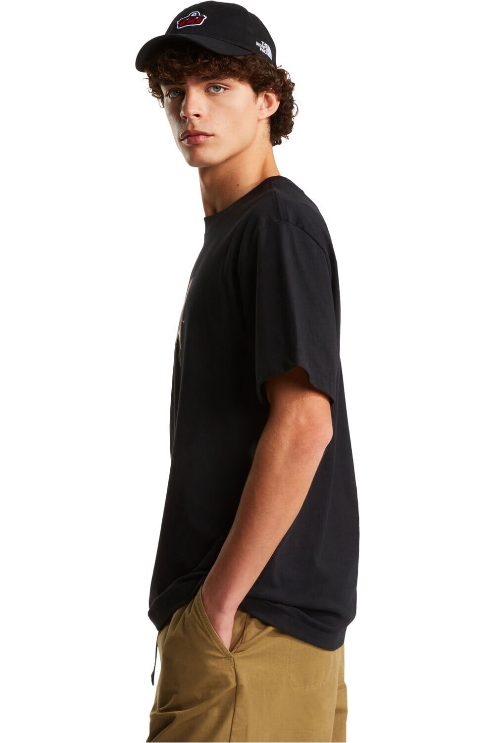 The North Face camiseta montaña manga corta hombre M DONKEY TAXI RELAXED SHORT SLEEVE TEE-G vista detalle