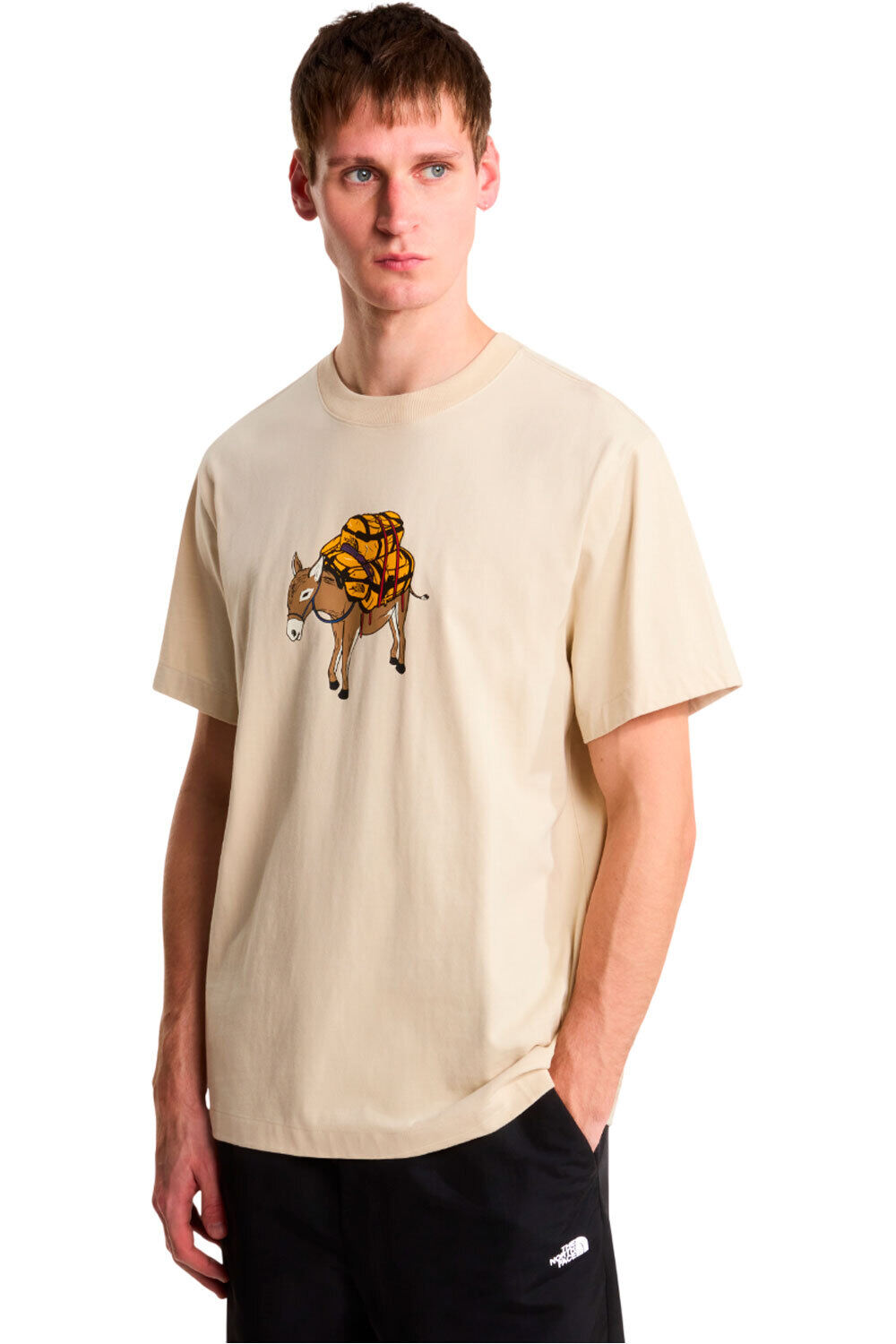 The North Face camiseta montaña manga corta hombre M DONKEY TAXI RELAXED SHORT SLEEVE TEE-G vista frontal