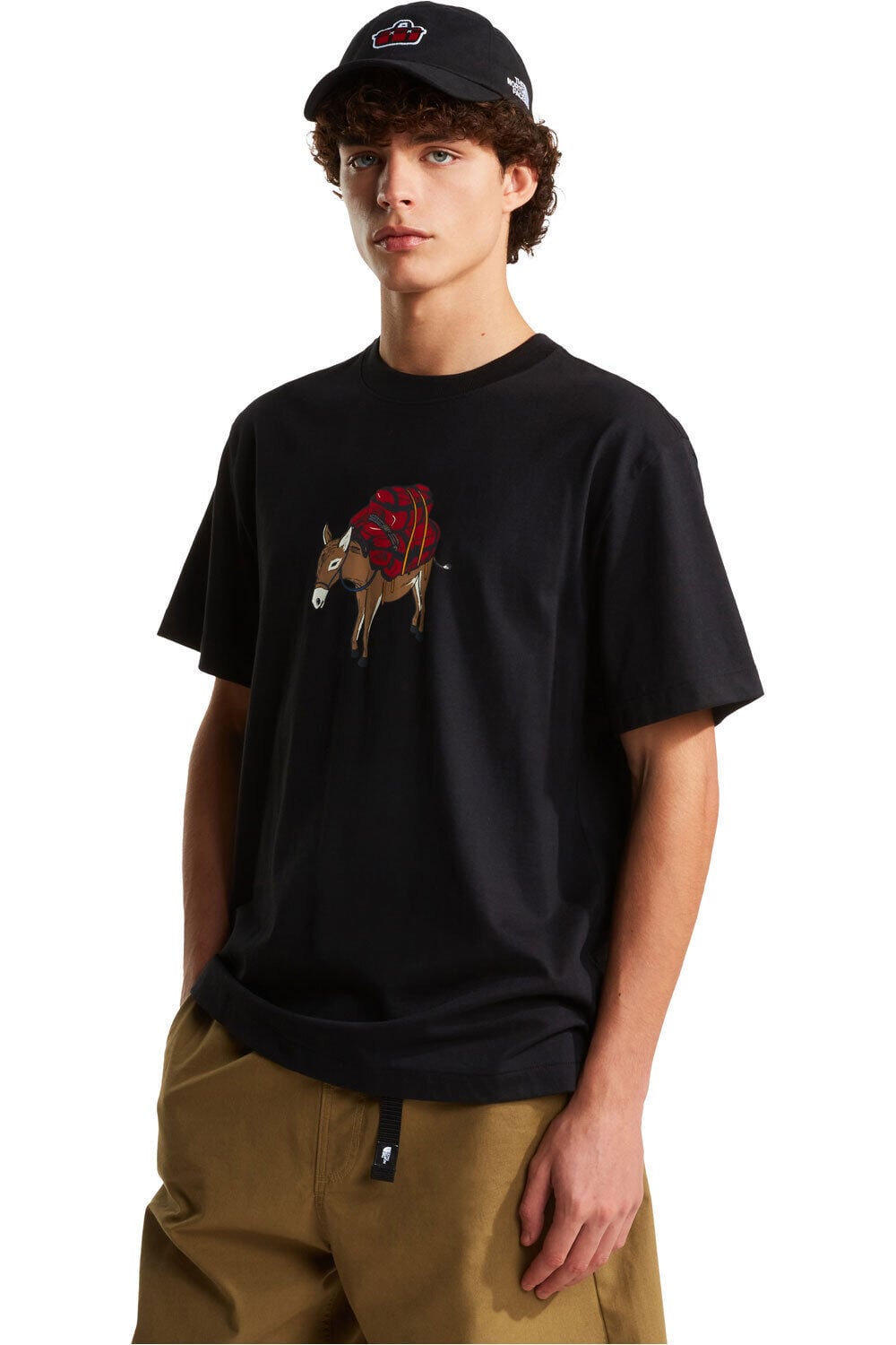 The North Face camiseta montaña manga corta hombre M DONKEY TAXI RELAXED SHORT SLEEVE TEE-G vista frontal