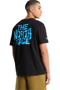 The North Face camiseta montaña manga corta hombre M DRIP LOGO RELAXED SHORT SLEEVE TEE-GRA vista detalle