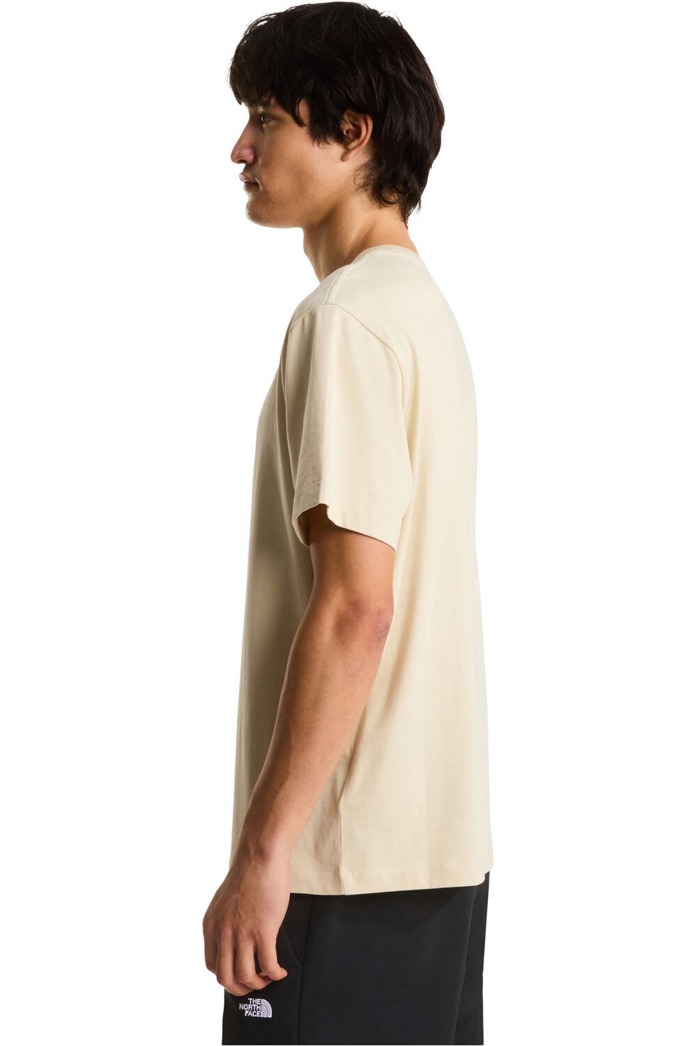 The North Face camiseta montaña manga corta hombre M ESSENTIAL CENTER LOGO RELAXED SHORT SL vista detalle