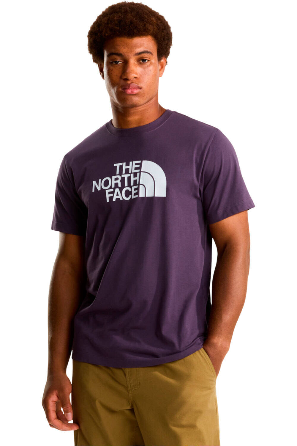 The North Face camiseta montaña manga corta hombre M EVOLUTION HALF DOME REGULAR SHORT SLEE vista frontal