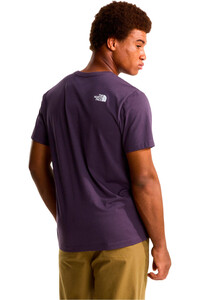 The North Face camiseta montaña manga corta hombre M EVOLUTION HALF DOME REGULAR SHORT SLEE vista trasera